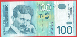 Serbie - Billet De 100 Dinara - 2003 - Nikola Tesla - P41a - Serbia