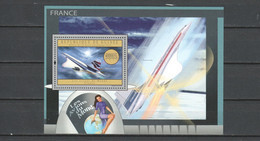 Guinee 2012 Mi Block 2176 MNH FRENCH AIRCRAFT - CONCORDE - Flugzeuge