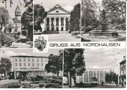 Gruß Aus Nordhausen, DDR-Foto-AK, Gelaufen 1979 - Nordhausen