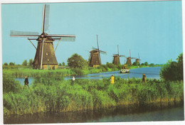 Kinderdijk - Poldermolens - Waterschap 'De Overwaard' - Grondzeiler - (Nederland, Zuid-Holland) - Moulin/Mill/Mühle - Kinderdijk