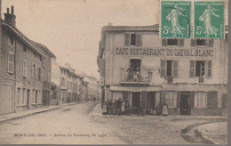 MONTLUEL - ENTREE DU FAUBOURG DE LYON - Montluel