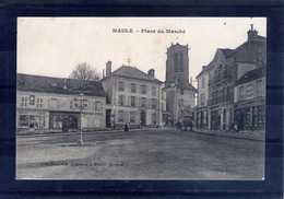 78. Maule. Place Du Marché - Maule