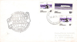 ROSS DEPENDENCY - LETTER 1981 SCOTT BASE > LICHTENAU/DE / YZ91 - Storia Postale