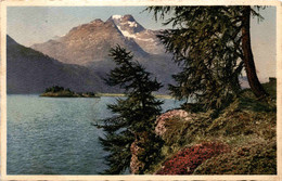 Sils Im Engadin - Idyll Am See-Ufer Auf Chasté (18) * 26. 8. 1947 - Sils Im Engadin/Segl