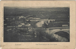 81  Lavaur  -   Vue Panoramique  Des Deux Ponts - Lavaur