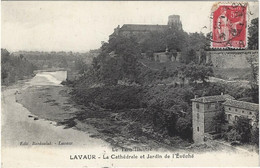 81  Lavaur  -    La Cathedrale Et Jardin De L'eveche - Lavaur