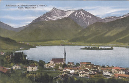 A1861) SCHLIERSEE Mit Brecherspitze - Bayr. Hochland  - Kirche Häuser Details - Insel ALT ! 1937 - Schliersee