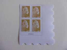 FRANCE 2021      BLOC MARIANNE L ENGAGEE DATE   TIRAGE 20000 HORS ABONNEMENT - Unused Stamps