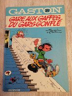 Bande Dessinée - Gaston R3 - Gare Aux Gaffes Du Gars Gonflé (1973) - Gaston