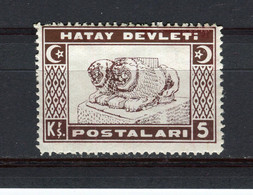 ALEXANDRETTE - Y&T N° 29* - MH - Lions D'Antioche - 1934-39 Sandjak Alexandrette & Hatay