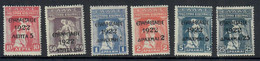 GRECIA  1923 - FRANCOBOLLI DEL 1917 VENIZELOS - SERIE SENZA 1 VALORE ( 3 SU 3 ) - MH/* - Nuovi