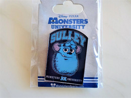 PINS DISNEYLAND PARIS PIXAR MONSTERS UNIVERSITY SULLEY / 33NAT - Disney