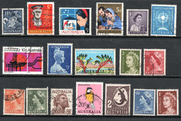 LOT DE 18 TIMBRES D AUSTRALIE - Collections