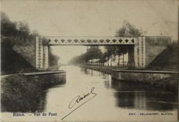 Blaton (Bernissart) Vue Du Pont 1904 - Bernissart