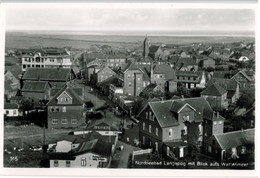 Nordseebad Langeoog ,  Stadtansicht Mit Blick Z. Wattenmeer - Langeoog