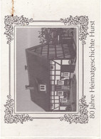 5227 WINDECK - HURST,  Buch, 80 Jahre Heimatgeschichte Hurst, 130 Seiten, Hunderte Photos, Sehr Gute Erhaltung - Windeck