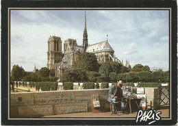 AA3585 Paris - La Cathedrale Notre Dame / Viaggiata 1989 - Notre Dame Von Paris