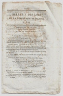 Bulletin Des Lois 139 1849 Rectification De Route Péronne, Cagnes, Rosporden.../Article 9 (Individu Né En France...) - Decreti & Leggi