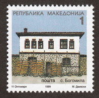 Macedonia 1999 Architecture Villages Houses Bogomila, Definitive Stamp MNH - Macedonia
