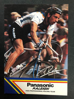 Steven Rooks - Panasonic - 1985 - Carte / Card - Cyclist - Cyclisme - Ciclismo -wielrennen - Wielrennen