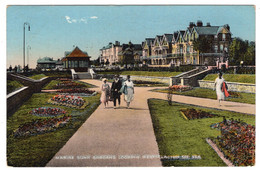 CLACTON-ON-SEA - Marine Sunk Gardens, Looking West - Clacton On Sea