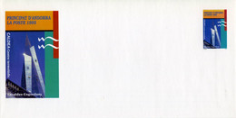 PAP De 1996 D'ANDORRE Avec  Timbre Et Illustration "Centre De Balnéothérapie D'ESCALDES-ENGORDANY" - Entiers Postaux & Prêts-à-poster