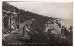 CLACTON-ON-SEA - East Cliff Promenade And Shelter - E.T.W. Dennis C 1509 - Clacton On Sea