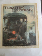 # IL MATTINO ILLUSTRATO  N 34/1928 FERROVIA NAPOLI FOGGIA / ROVELLO / ESPOSIZIONE TORINO - Prime Edizioni