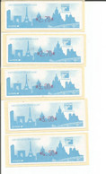 Timbres De Distributeurs PHILEXFRANCE 99 TYPE B Sans Parité EUR - 1999-2009 Viñetas De Franqueo Illustradas
