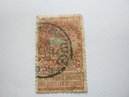 BELGIEN   , Perfin , Perfore , Lochung - 1863-09