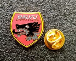 Football Pins  - Quality, Enamel, Rare -   BALVU Sporta Centrs  -   Latvia. - Fussball