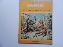 SAFARI PAR VANDERSTEEN  AVENTURES AFRICAINES  TOME 15 EDITION 1973 - Safari