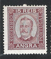 Portugal Angra Azores 1892-1893 "D Carlos I" Condition MNG #3 - Angra