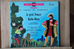 Disque Vinyle Le Petit Poucet Et Barbe-bleue - Kinderlieder