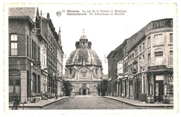 CPA Carte Postale Belgique- Montaigu Rue De La Station Et La Basilique VM40515 - Scherpenheuvel-Zichem