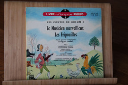 Disque Vinyle Les Contes De Grimm (Les Fripouilles, Le Musicien Merveilleux) - Kinderen