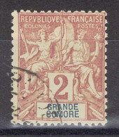 Grande Comore - YT 2 Oblitéré - 1897 - Used Stamps