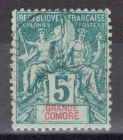 Grande Comore - YT 4 Oblitéré - 1897 - Oblitérés