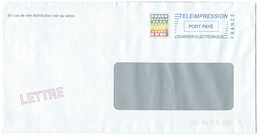 SP Teleimpression Entier Postal Courrier Electronique Lsa / PORT PAYE - Briefe U. Dokumente