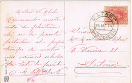 42361. Postal MATARÓ (Barcelona) 1924, Correo Interior. Vista Bucolica Campestre - Briefe U. Dokumente