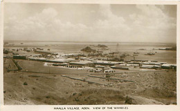 CPA - YÉMEN- MAALLA VILLAGE - ADEN - VIEW OF THE WHARVES - Yémen