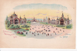 Paris Exposition Universelle De 1900 Champ De Mars - Exhibitions