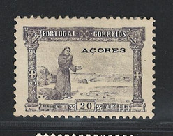 Portugal Azores Stamps |1895 | St Antony Issue 20r | #77 | MH OG - Azores