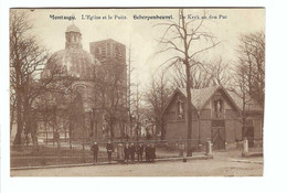 Montaigu  L'Eglise Et Le Puits  Scherpenheuvel  De Kerk En Den Put 1913 - Scherpenheuvel-Zichem