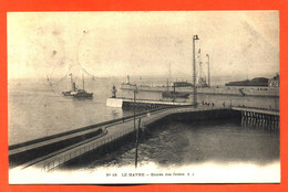 CPA 76 Le Havre " Entrée Des Jetées " Carte Précurseur - Cap De La Hève