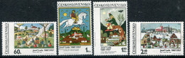 CZECHOSLOVAKIA 1970 Jozef Lada Paintings MNH / ** Michel 1935-38 - Ungebraucht