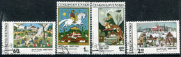 CZECHOSLOVAKIA 1970 Jozef Lada Paintings Used Michel 1935-38 - Usati