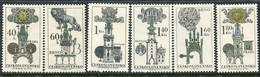 CZECHOSLOVAKIA 1970 Old House Signs MNH / ** Michel 1952-57 - Nuevos