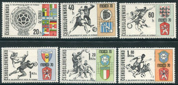 CZECHOSLOVAKIA 1970 Football World Cup, Mexico MNH / **.  Michel 1958-63 - Nuevos