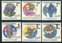 CZECHOSLOVAKIA 1970 Intercosmos Space Cooperation MNH / ** Michel 1970-75 - Nuevos